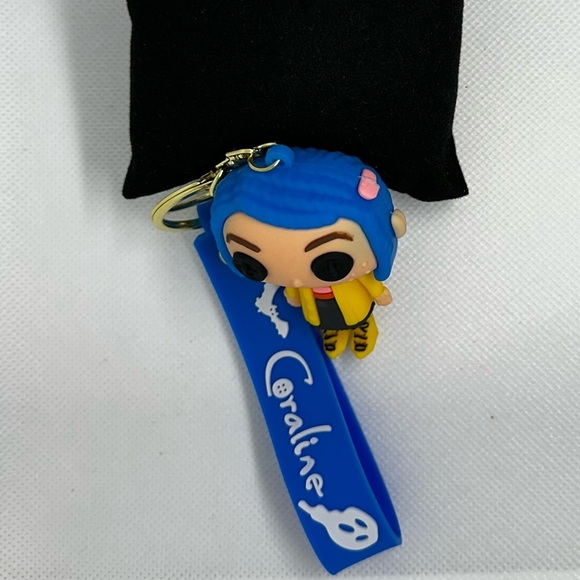 NIP-Coraline Key Chain - Picture 4 of 4